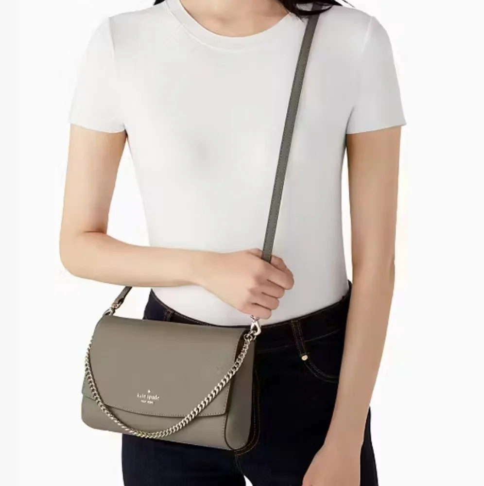⭐️40% Off⭐️ Kate Spade Laurel Way Greer Crossbody Bag in Thunder Cloud